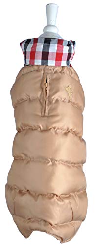 Wouapy Hundemantel Wap Beige von Wouapy in Größe 48, der Elegante Mantel schützt Ihren Hund vor Witterungseinflüssen für Hunde Wouapy Hundemantel Wap Beige von Wouapy in Größe 48, der Elegante Mantel schützt Ihren Hund vor Witterungseinflüssen für Hunde von Wouapy
