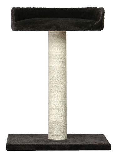 Wouapy – Kratzbaum Pacha – Spiel- und Ruheplatz aus Sisal und Kunstpelz – Pfosten aus Sisal zum Kratzen – Tablett zum Beobachten der Umwelt – Einheitsgröße – Anthrazit Wouapy – Kratzbaum Pacha – Spiel- und Ruheplatz aus Sisal und Kunstpelz – Pfosten aus Sisal zum Kratzen – Tablett zum Beobachten der Umwelt – Einheitsgröße – Anthrazit von Wouapy