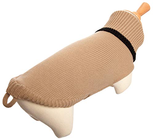Wouapy Pullover Beige von Wouapy in Größe 50, schützt Ihren Hund vor Kälte von Wouapy