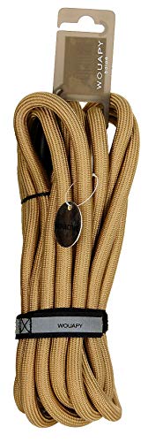 Wouapy Strangler Hundehalsband Mountain Rope, 60 cm lang, Beige von Wouapy