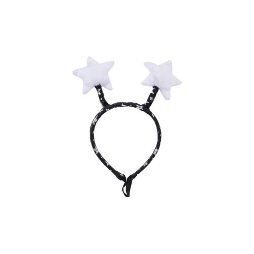 Wouapy Weihnachten Stirnband mit Stern Print für Hunde und Katzen Stirnband TS mit einem Innendurchmesser von 7 cm S von Wouapy