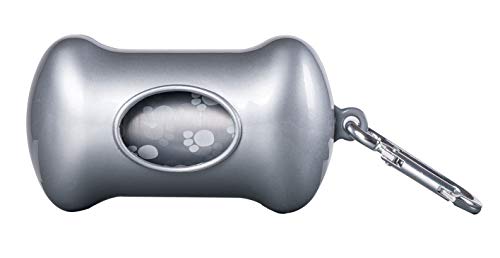 Wouapy net' lackiert-Spender Beutel für Kotaufheber Hunde/Katzen silber Wouapy net' lackiert-Spender Beutel für Kotaufheber Hunde/Katzen silber von Wouapy