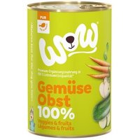 WOW Pur Adult Gemüse Obst 6x400g von Wow