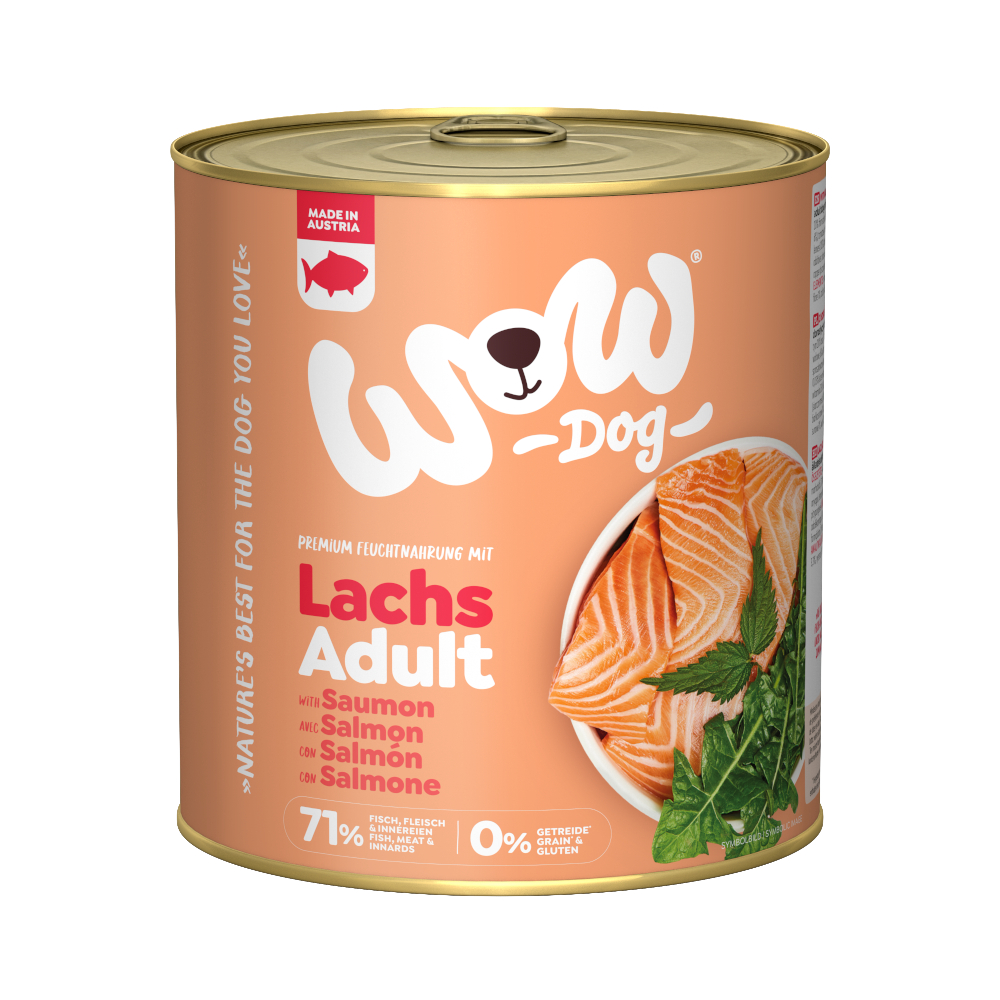 WOW Adult 6 x 800 g - Lachs von Wow