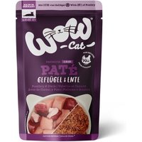 WOW Cat Senior 12x125 g Ente & Geflügel von Wow
