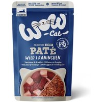WOW Cat Senior 12x125 g Wild & Kaninchen von Wow