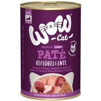 WOW Cat Senior 6x400 g Ente & Geflügel von Wow