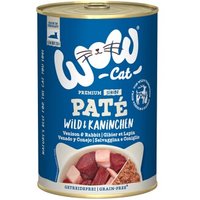 WOW Cat Senior 6x400 g Wild & Kaninchen von Wow