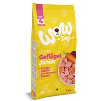 WOW DOG Trockenfutter Hund Junior Geflügel 6 kg von Wow