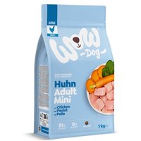 WOW DOG Trockenfutter Hund Minis Adult Huhn 1 kg von Wow