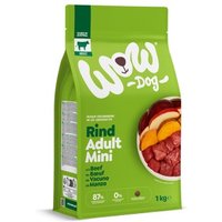 WOW DOG Trockenfutter Hund Minis Adult Rind 1 kg von Wow