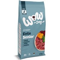 WOW DOG Trockenfutter Hund Senior Ente 6 kg von Wow