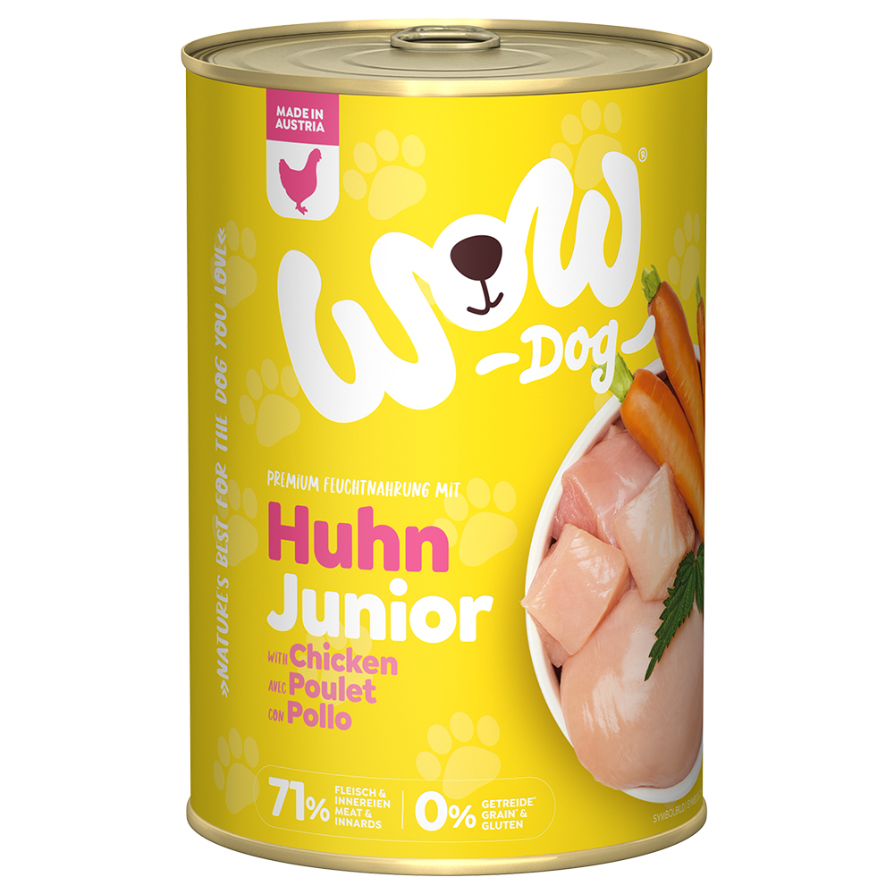 WOW Junior 6 x 400 g - Huhn WOW Junior 6 x 400 g - Huhn von Wow