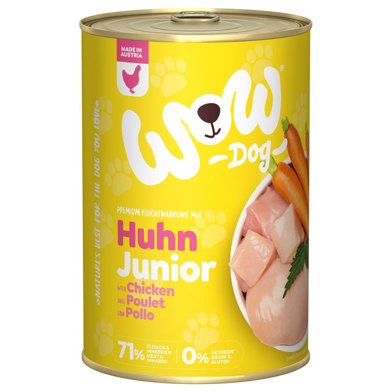 WOW Junior 6 x 400 g - Huhn von Wow