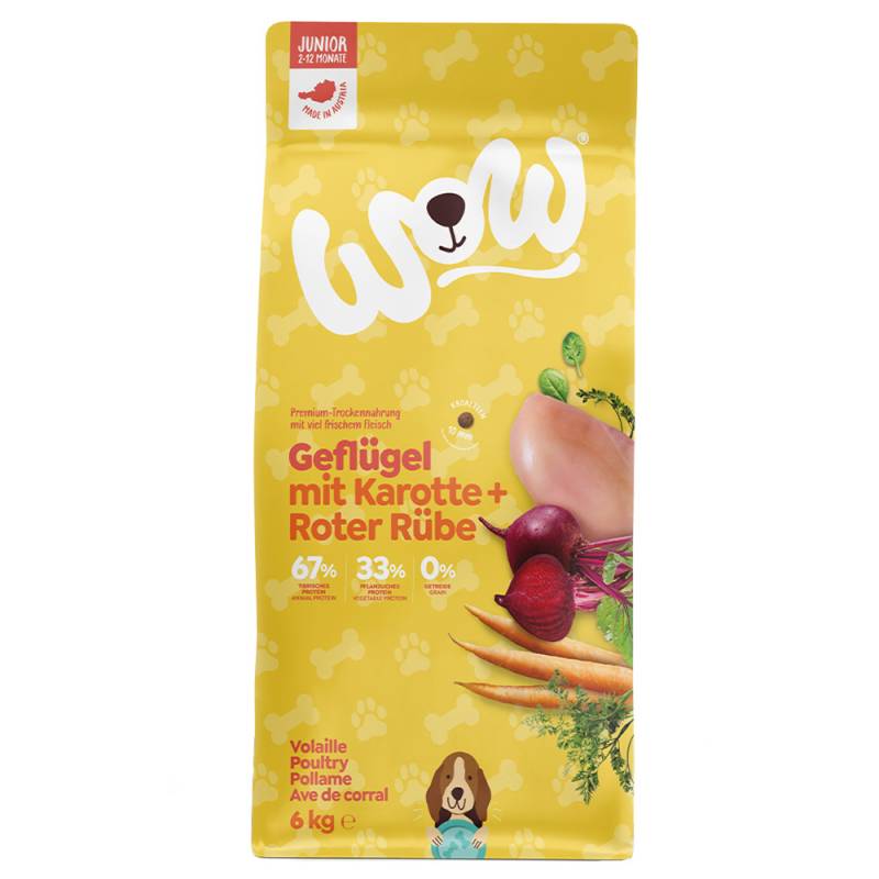 WOW Junior Geflügel - 6 kg von Wow