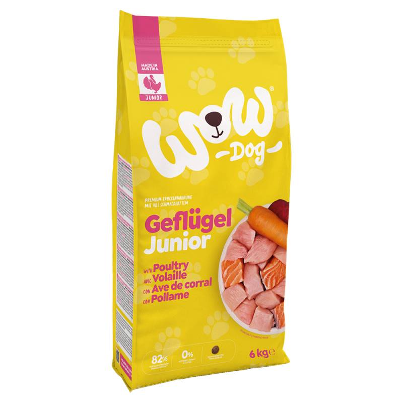 WOW Junior Geflügel - Sparpaket: 2 x 6 kg WOW Junior Geflügel - Sparpaket: 2 x 6 kg von Wow