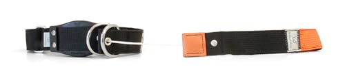 WowWow Professional Hundehalsband mit Leine - schwarz - Größe M 37-46 cm, 195g leicht, innovatives Halsband mit integrierter Leine - bekannt aus der Höhle der Löwen WowWow Professional Hundehalsband mit Leine - schwarz - Größe M 37-46 cm, 195g leicht, innovatives Halsband mit integrierter Leine - bekannt aus der Höhle der Löwen von WowWow