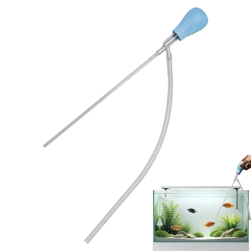 Aquarium-Reinigungspipette – manuelles Aquarium-Steinreiniger-Werkzeug – Pipetten-Saugtropfer für Schildkröten, Betta, Süßwasser, , Salzwasser Aquarium-Reinigungspipette – manuelles Aquarium-Steinreiniger-Werkzeug – Pipetten-Saugtropfer für Schildkröten, Betta, Süßwasser, , Salzwasser von Wpsagek