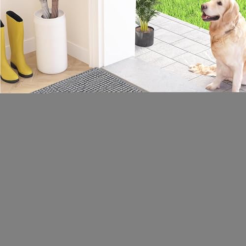 Hund Matsch Matte | Hochsaugfähige Fußmatte Und Haustierteppich - Saugt Feuchtigkeit Auf Schmutzabweisend Wasserdicht Waschbare Bodenmatte Für Innen Außen Eingang Küche Haus Flur Hund Matsch Matte | Hochsaugfähige Fußmatte Und Haustierteppich - Saugt Feuchtigkeit Auf Schmutzabweisend Wasserdicht Waschbare Bodenmatte Für Innen Außen Eingang Küche Haus Flur von Wpsagek