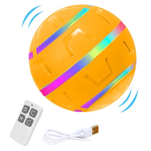Interaktiver Hundeball, Hundespielzeugball | Shake Pet Ball Interactive Hundespielzeug - Vibrieren aktive Rolling -PET -Vorräte mit LED -Leuchten, Innenspielen für kleine mittelgroße und große Interaktiver Hundeball, Hundespielzeugball | Shake Pet Ball Interactive Hundespielzeug - Vibrieren aktive Rolling -PET -Vorräte mit LED -Leuchten, Innenspielen für kleine mittelgroße und große von Wpsagek