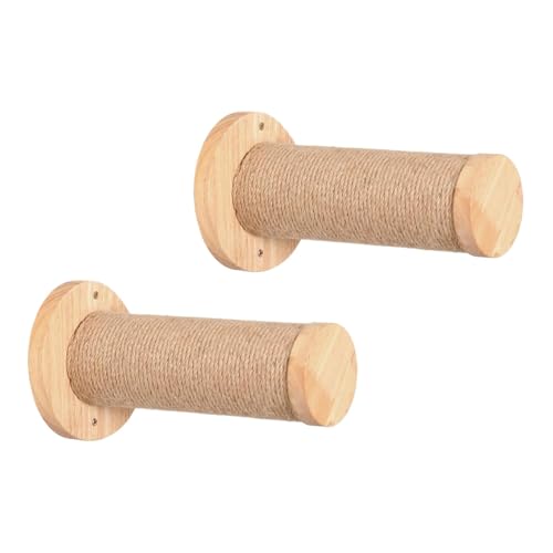 Katzenwandbaum, Katzenkletterwand, Kratzer nach Leiter Holzstall und sicher 2X, Indoor Kätzchen Wandregal Wandmontierte Haustier versorgen Möbel für große Katzen Katzenwandbaum, Katzenkletterwand, Kratzer nach Leiter Holzstall und sicher 2X, Indoor Kätzchen Wandregal Wandmontierte Haustier versorgen Möbel für große Katzen von Wpsagek