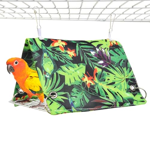 Papageienbett - Sommer Vogel Nest Hängematte Sitzstange - Sitzstange Sommerhütte Höhle Wellensittich Käfigzubehör Für Graupapagei Conure Ara Kletterbedarf Papageienbett - Sommer Vogel Nest Hängematte Sitzstange - Sitzstange Sommerhütte Höhle Wellensittich Käfigzubehör Für Graupapagei Conure Ara Kletterbedarf von Wpsagek