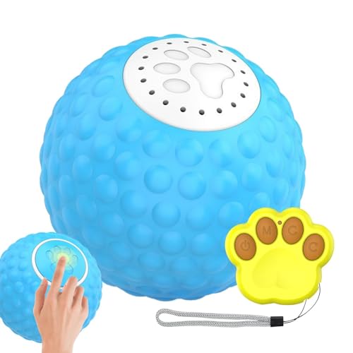 Wpsagek Cat Sound Ball, Smart Cat Rolling Ball - Lustige Katzenspielzeug - 2 LED -Modi, Vogelklang, Fernbedienungskätzchenkugel für Innenspiele stimulieren die Jagdinstinkt Wpsagek Cat Sound Ball, Smart Cat Rolling Ball - Lustige Katzenspielzeug - 2 LED -Modi, Vogelklang, Fernbedienungskätzchenkugel für Innenspiele stimulieren die Jagdinstinkt von Wpsagek