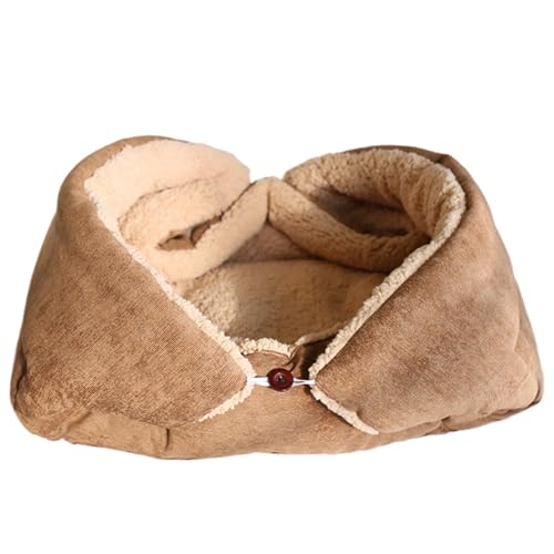 Wpsagek Haustierbetten für Katzen,Großkatzenbett | 2-in-1-Schlafsack für kleine Hunde | Warmes Haus, Katzendecke, waschbares Katzencouchbett, Schlafversteck für kleine mittelgroße Katzen und Hunde Wpsagek Haustierbetten für Katzen,Großkatzenbett | 2-in-1-Schlafsack für kleine Hunde | Warmes Haus, Katzendecke, waschbares Katzencouchbett, Schlafversteck für kleine mittelgroße Katzen und Hunde von Wpsagek