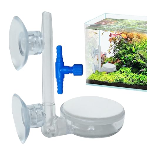 Wpsagek Luftstein für Fischtank, Fischtank Bubbler Stein - Luftsteinsauerstoffversorgung Diffusor für Fischtank - Ultra-Fine-Ruheblbbler-Werkzeug Aquarium für Home Outdoor Pond Live Transport von Wpsagek