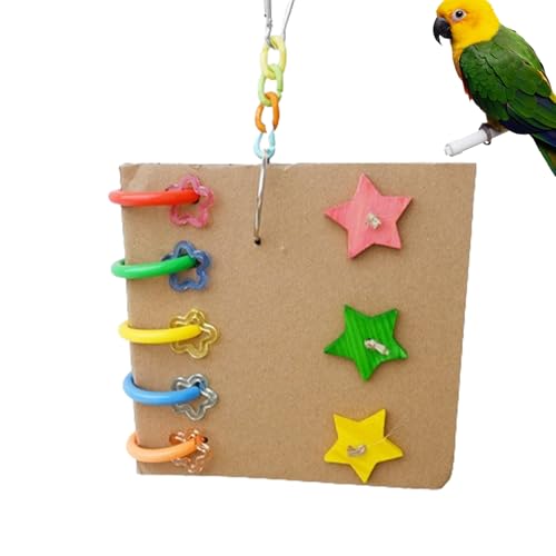 Wpsagek Vogelkauenspielzeug, Spielzeug für Vögel suchen - Shedder Hangable Toys | Fotoalbumendesign, Anreicherungsaktivität, Trainingsspiel für Conure Cockatiel Wpsagek Vogelkauenspielzeug, Spielzeug für Vögel suchen - Shedder Hangable Toys | Fotoalbumendesign, Anreicherungsaktivität, Trainingsspiel für Conure Cockatiel von Wpsagek
