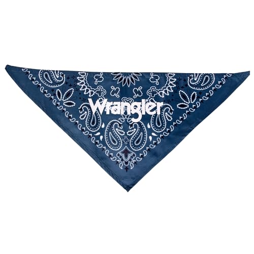 Wrangler Bandana aus Seil, Paisleymuster, Marineblau, Größe M-L Wrangler Bandana aus Seil, Paisleymuster, Marineblau, Größe M-L von Wrangler