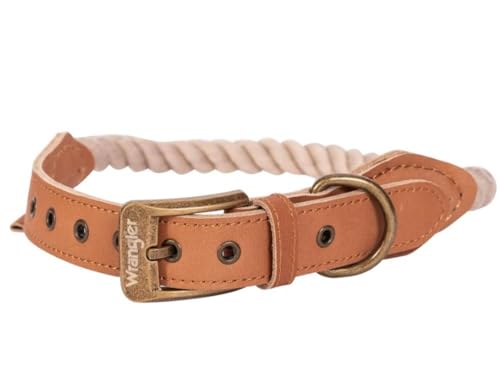 Wrangler LPCL00090I Hundehalsband, elfenbeinfarben, Größe S von Wrangler
