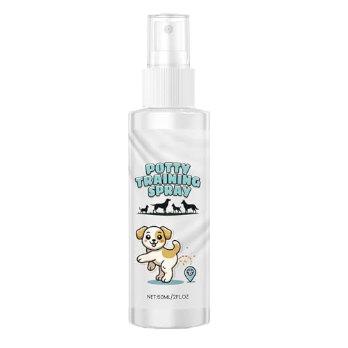 Hundetöpfchentrainingsspray, 60 ml, Welpenverhaltenskorrektor mit attraktivem Duft, effektive Verwendung im Innen- und Außenbereich, Möbelschutzhilfe, einfache Anwendung, Haustier-Trainer-Werkzeug für von Wrohto