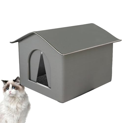 Tragbarer Katzenschutz, Hasenbett im Freien, Katzenhaus im Freien, faltbare Haustierhöhle, wasserdichter Katzenschutz, Regendichtes Haustierzelt, warmes Kätzchenbett, Feral Katzenhaus, Haustierhaus Tragbarer Katzenschutz, Hasenbett im Freien, Katzenhaus im Freien, faltbare Haustierhöhle, wasserdichter Katzenschutz, Regendichtes Haustierzelt, warmes Kätzchenbett, Feral Katzenhaus, Haustierhaus von Wrohto