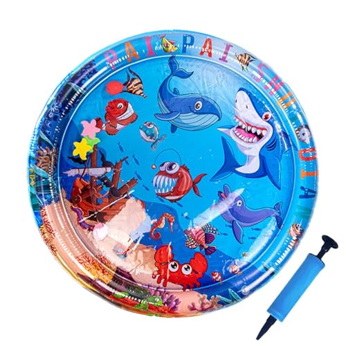 Wrohto Aufblasbare Wasserpolster – aufblasbare Spielmatte für Haustiere, dicke Design sensorische Matte für Haustiere für Boden, Gras, Fliesen und alle Oberflächen Wrohto Aufblasbare Wasserpolster – aufblasbare Spielmatte für Haustiere, dicke Design sensorische Matte für Haustiere für Boden, Gras, Fliesen und alle Oberflächen von Wrohto