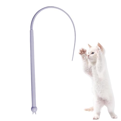 Wrohto Cat Stick Toy, Interactive Cat Teaser Wand, Silicone Cat Stick Toy, Fun Cat Teaser Toy, Safe Interactive Cat Toy, Home Cat Toy Stick, Park Cat Teaser Wand, Garden Cat Stick Toy, Outdoor Cat Tea Wrohto Cat Stick Toy, Interactive Cat Teaser Wand, Silicone Cat Stick Toy, Fun Cat Teaser Toy, Safe Interactive Cat Toy, Home Cat Toy Stick, Park Cat Teaser Wand, Garden Cat Stick Toy, Outdoor Cat Tea von Wrohto