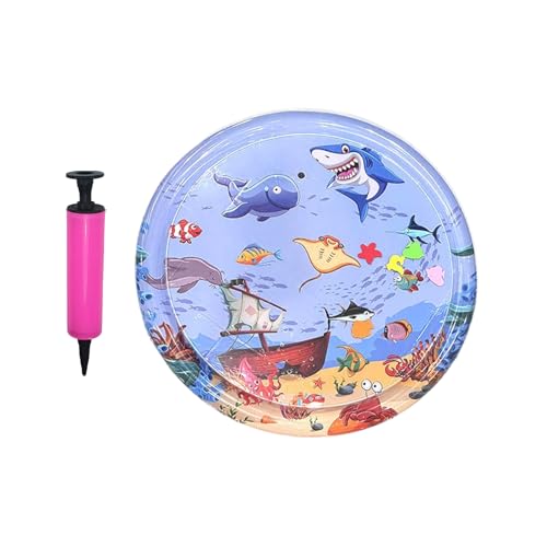 Wrohto Cooling Mat for Cats, Round Interactive Cat Cooling Pad, Portable Summer Pet Bed, Indoor Outdoor Use, Comfort Safe Material, Keeps Pets Cool and Relaxed During Hot Days, 39.37 inches Wrohto Cooling Mat for Cats, Round Interactive Cat Cooling Pad, Portable Summer Pet Bed, Indoor Outdoor Use, Comfort Safe Material, Keeps Pets Cool and Relaxed During Hot Days, 39.37 inches von Wrohto
