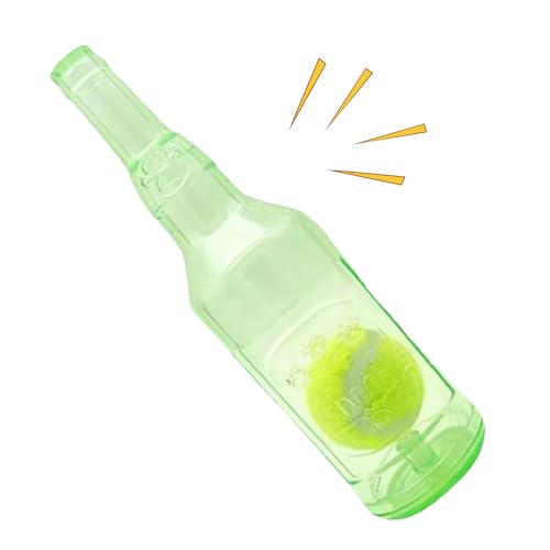 Wrohto Dog Toy Bottle, Interactive Floating Squeaky Toy, Teething Chew Bottle with Inner Tennis Ball, Safe Pet Plaything, Fun Training Aid for Small and Medium Dogs, Encourage Exercise Wrohto Dog Toy Bottle, Interactive Floating Squeaky Toy, Teething Chew Bottle with Inner Tennis Ball, Safe Pet Plaything, Fun Training Aid for Small and Medium Dogs, Encourage Exercise von Wrohto