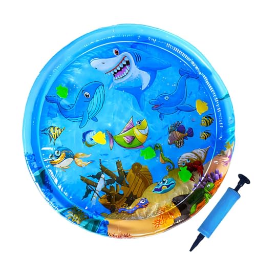 Wrohto Katzen-Wassermatte, aufblasbare Matte für den Außenbereich, dickes Design, sensorische Matte für Boden, Gras, Fliesen und alle Oberflächen Wrohto Katzen-Wassermatte, aufblasbare Matte für den Außenbereich, dickes Design, sensorische Matte für Boden, Gras, Fliesen und alle Oberflächen von Wrohto
