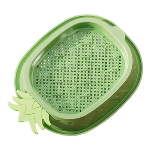 Wrohto Katzengrasschale – Sprossenschalen für Sprossen, Ananas-Design, Sämling- und Keimschalen, Weizengras-, erdfrei, Kinderzimmer-Katzenpflanze für Hauskatzen Wrohto Katzengrasschale – Sprossenschalen für Sprossen, Ananas-Design, Sämling- und Keimschalen, Weizengras-, erdfrei, Kinderzimmer-Katzenpflanze für Hauskatzen von Wrohto