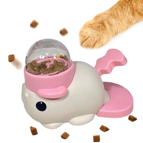 Wrohto Leckerli-Spender für Hunde, langsames Feederspielzeug, Futter-Puzzle-Spiel, interaktives Design, langsames Fressen, leicht zu reinigen, geistige Stimulation, perfekt für Welpen, Katze, Training Wrohto Leckerli-Spender für Hunde, langsames Feederspielzeug, Futter-Puzzle-Spiel, interaktives Design, langsames Fressen, leicht zu reinigen, geistige Stimulation, perfekt für Welpen, Katze, Training von Wrohto