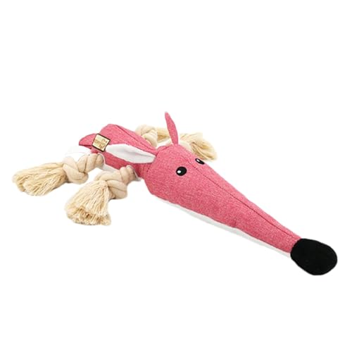 Wrohto Plüsch-Hundespielzeug mit Quietscher, Beißspielzeug für Welpen - Beiß- und Schleifspielzeug aus Baumwollseilknoten - Baumwollseilknoten, quietschendes Hundespielzeug, interaktives Kauspielzeug Wrohto Plüsch-Hundespielzeug mit Quietscher, Beißspielzeug für Welpen - Beiß- und Schleifspielzeug aus Baumwollseilknoten - Baumwollseilknoten, quietschendes Hundespielzeug, interaktives Kauspielzeug von Wrohto