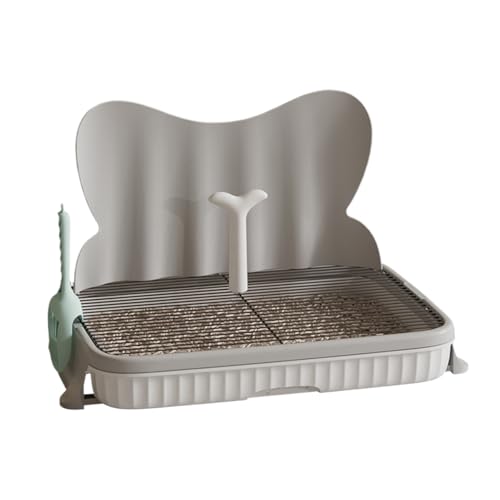 Wrohto Portable Dog Potty, Indoor Dog Bathroom, Dog Potty Training Tray, Strong Load Bearing Potty, Puppy Pee Station, Easy Clean Dog Potty, Multifunctional Litter Box, Hygienic Dog Bathroom Wrohto Portable Dog Potty, Indoor Dog Bathroom, Dog Potty Training Tray, Strong Load Bearing Potty, Puppy Pee Station, Easy Clean Dog Potty, Multifunctional Litter Box, Hygienic Dog Bathroom von Wrohto