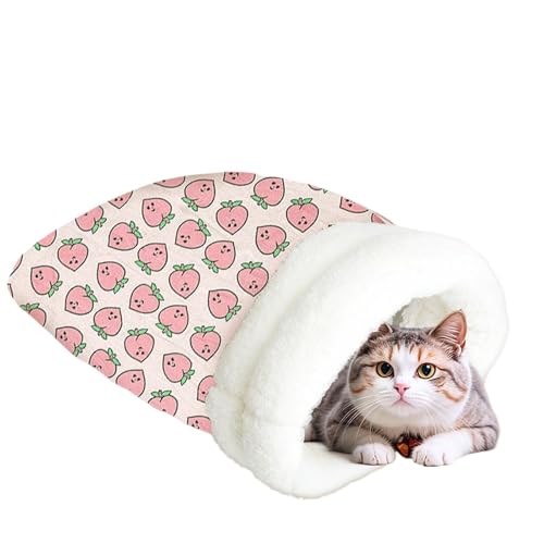 Wrohto Sleeping Bag for Cats, Cat Burrow Bed, Winter Cat Bed, Cashmere Cat Sleeping Bed, Warm Cat Sack, Semi-Enclosed Cat Bed, Small Dog Sleeping Bag, Cozy Pet Bed, Cat Sleeping Bag, Soft Cat Bed Wrohto Sleeping Bag for Cats, Cat Burrow Bed, Winter Cat Bed, Cashmere Cat Sleeping Bed, Warm Cat Sack, Semi-Enclosed Cat Bed, Small Dog Sleeping Bag, Cozy Pet Bed, Cat Sleeping Bag, Soft Cat Bed von Wrohto