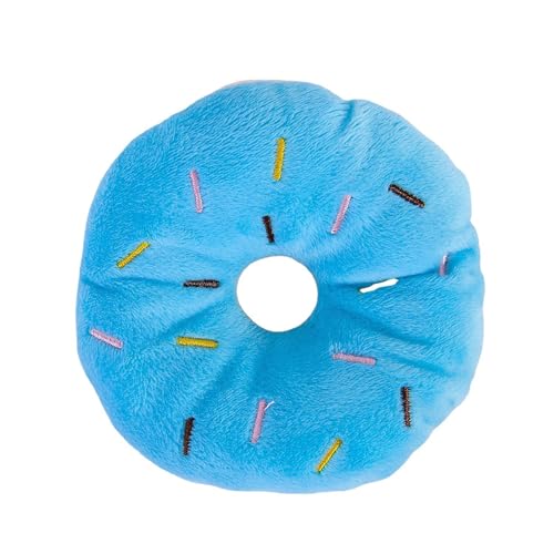 WsjiaboFux Kauspielzeug für Hunde, Donut-Kauspielzeug, weiches Plüsch-Donut-Sound-Spielzeug, niedliches Haustier-Biss-Quietschgeräusch, Welpen, Hund, Kauspielzeug, Haustierzubehör für Welpen, WsjiaboFux Kauspielzeug für Hunde, Donut-Kauspielzeug, weiches Plüsch-Donut-Sound-Spielzeug, niedliches Haustier-Biss-Quietschgeräusch, Welpen, Hund, Kauspielzeug, Haustierzubehör für Welpen, von WsjiaboFux