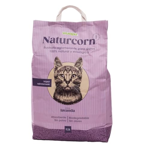 WUAPU Naturcorn Lavendel, 17,5 l, 7 kg von Wuapu