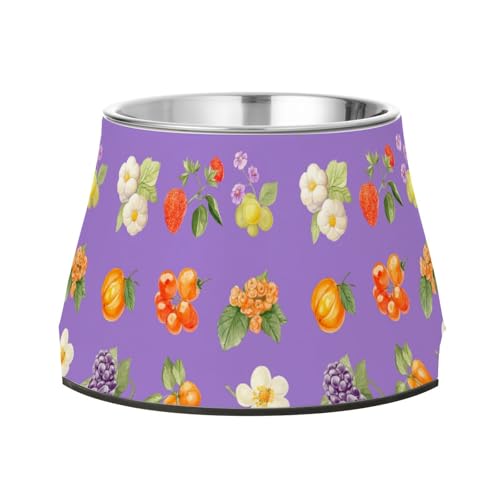 Beauty Cloudberry Fruit Purple Dogs Food Water Bowl Enhanced Stainless Steel Cats Food Bowls for Dogs Cats Rabbits Birds Whisker Fatigue Beauty Cloudberry Fruit Purple Dogs Food Water Bowl Enhanced Stainless Steel Cats Food Bowls for Dogs Cats Rabbits Birds Whisker Fatigue von Wudan