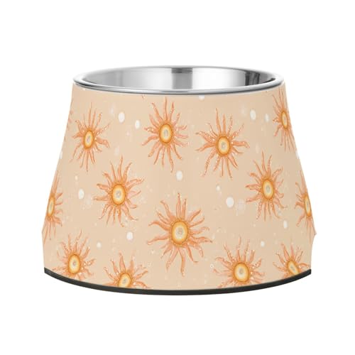 Beauty Futternapf für Hunde, Sonnenblume, Sterne, Rouge, rutschfest, Edelstahl, für Katzen, Kaninchen, Vögel, bequemes Füttern Beauty Futternapf für Hunde, Sonnenblume, Sterne, Rouge, rutschfest, Edelstahl, für Katzen, Kaninchen, Vögel, bequemes Füttern von Wudan
