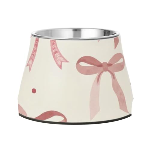 Bowknob Wasser- und Futternapf, rutschfest, Edelstahl, erhöhter Katzennapf für Hunde, Katzen, Kaninchen, Vögel, langsames Fressen Bowknob Wasser- und Futternapf, rutschfest, Edelstahl, erhöhter Katzennapf für Hunde, Katzen, Kaninchen, Vögel, langsames Fressen von Wudan