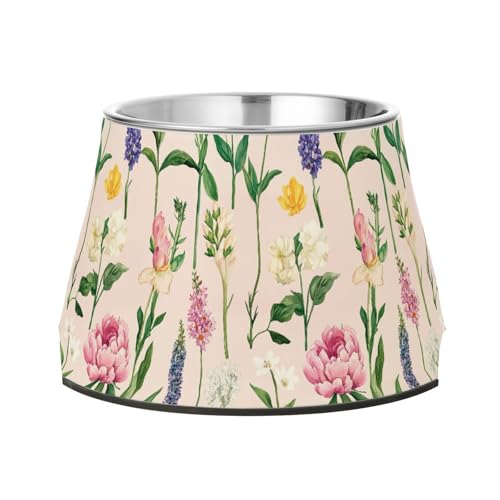Gardenia Futternapf für Hunde, Lavendel, verbesserter Edelstahl, für kleine Haustiere, langsames Fressen Gardenia Futternapf für Hunde, Lavendel, verbesserter Edelstahl, für kleine Haustiere, langsames Fressen von Wudan